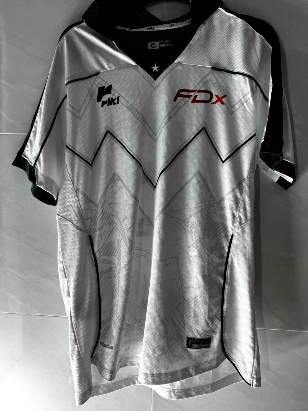 FDX Men’s White Short Sleeve Athletic Tee